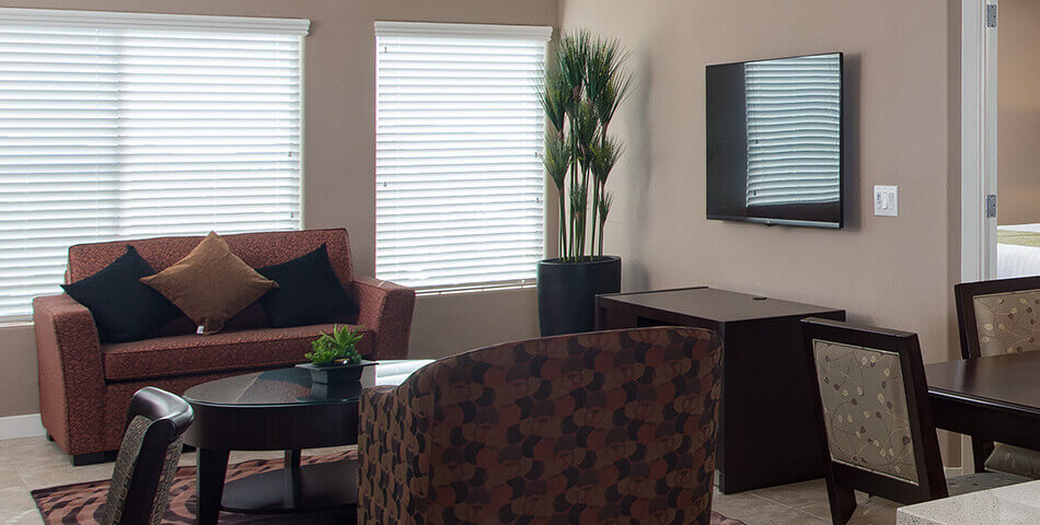 2 Bedroom Condo Rental Phoenix - living room