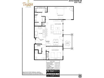 condo rentals in phoenix az - augustineii floorplan